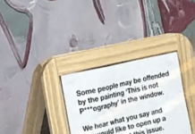 Some Welsh Folks Called The Police On A Gallery’s Front Window