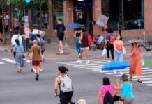 Montreal Closed Streets To Cars. Pedestrians Came. The City Was Enlivened