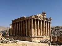 Roman Ruins At Baalbek In Lebanon Have Survived Israeli Airstrikes