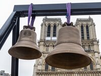 The Bells Of Notre-Dame In Paris Are Reunited