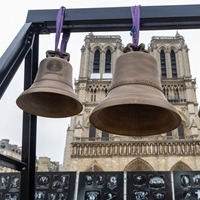 The Bells Of Notre-Dame In Paris Are Reunited