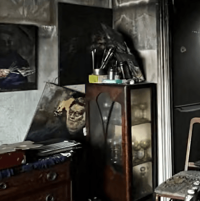 This Artist Lost 1000 Paintings In A House Fire