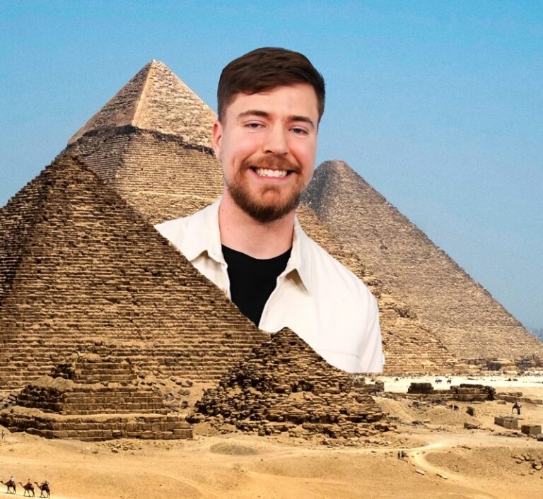 The Egyptian Government Just Rented Out The Pyramids To MrBeast