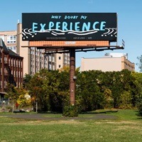 A Group Of Artists Put Up Billboards (Arty Ones) To Try To Energize Voters. Did They Succeed?