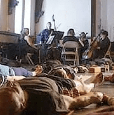 The New Hot Thing In Yoga Is A String Quintet