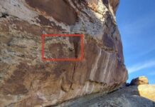 A Climber Drove Climbing Bolts Into Ancient Petroglyphs