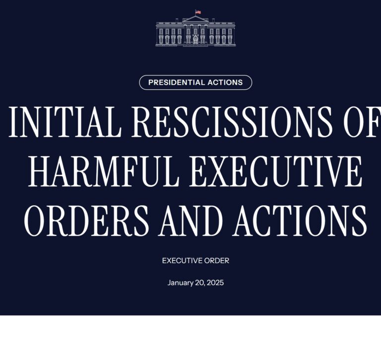 Among Trump’s Day One Executive Orders: Canceling Biden’s Arts Initiative