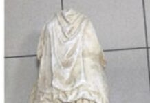 Man Discovers 2000-Year-Old Statue Near Some Garbage Cans