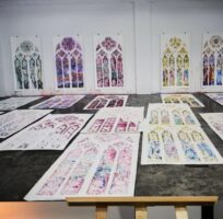 French Protest Macron’s Stained Glass For Notre Dame