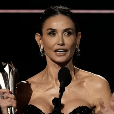 At A Fire-Postponed Critics Choice, Demi Moore, Then Anora, Are Surprise Winners