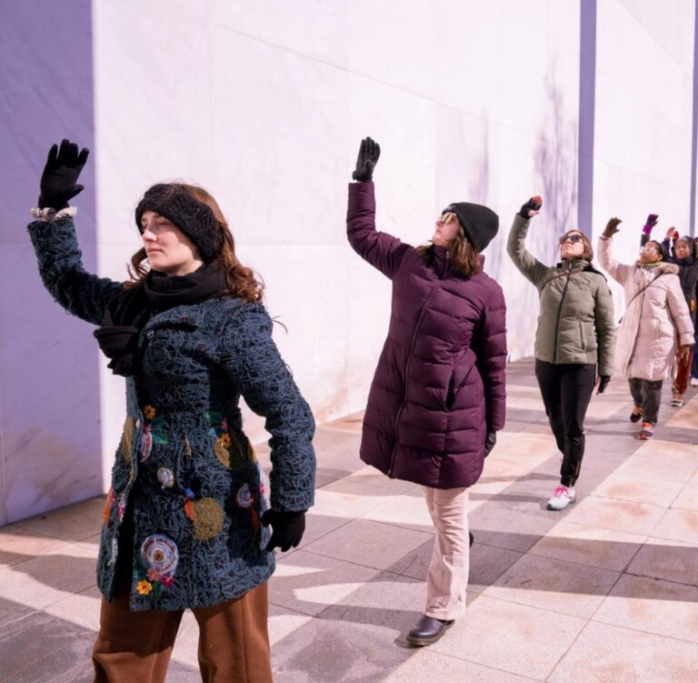 Dancers Perform Protest Outside Kennedy Center