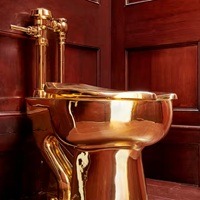 Two Convicted In Theft Of Maurizio Cattelan’s Golden Toilet