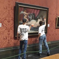 The Original Climate-Protesting Art Vandals Say They’ll Stop Vandalizing Art
