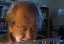 Showing The Tender Side Of Avant-Garde Filmmaker And Historian Jonas Mekas