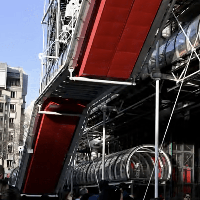 On The Day Before A Five-Year Renovation Begins, Paris’s Pompidou Is Swarmed