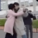 Tango Dancers Take To The Streets Of Rome Outside The Pope’s Hospital