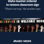 Idaho Teacher Ordered To Remove “Everyone is Welcome Here” Poster From Classroom