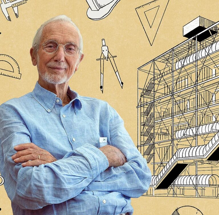 Renzo Piano Recalls Building The Museum That Scandalized Paris