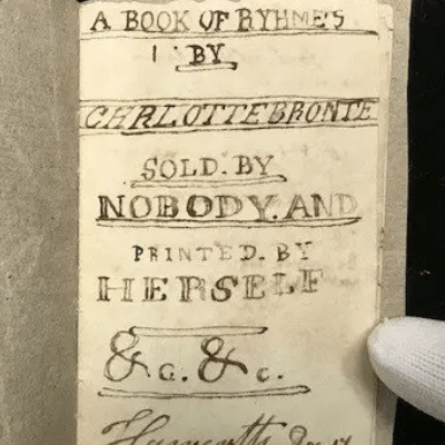 Charlotte Bronte Knew When She Was A Young Teen That She’d Be A Writer