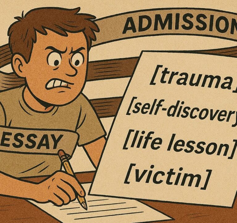 Why The College Admissions Essay Is A Very Bad Idea
