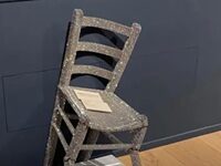 Tourists Sit On, And Break, Crystal-Coated “Van Gogh Chair” In Museum