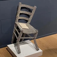 Tourists Sit On, And Break, Crystal-Coated “Van Gogh Chair” In Museum