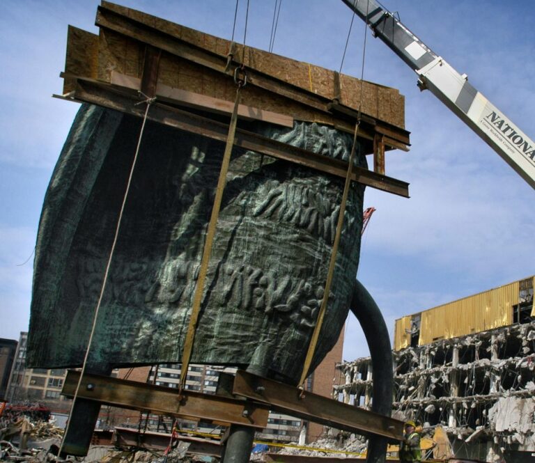 How a Giant 13-Ton Piece Of Public Art Was Rescued In Minneapolis