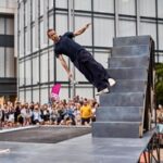 The Choreographer Who Thrills Audiences With A Trampoline And A Staircase