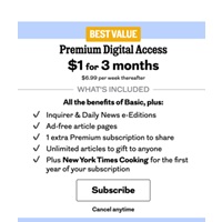 Regional Newspapers Are Bundling New York Times Content Into Their Own Subscription Packages