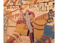 The Complete Replica Of The Bayeux Tapestry Made In 1885