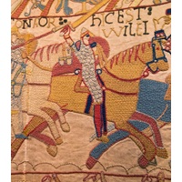 The Complete Replica Of The Bayeux Tapestry Made In 1885