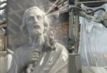 AI-Powered Robots Are Carving Sculpture From Stone. They Might Soon Be Changing The Way Buildings Are Built