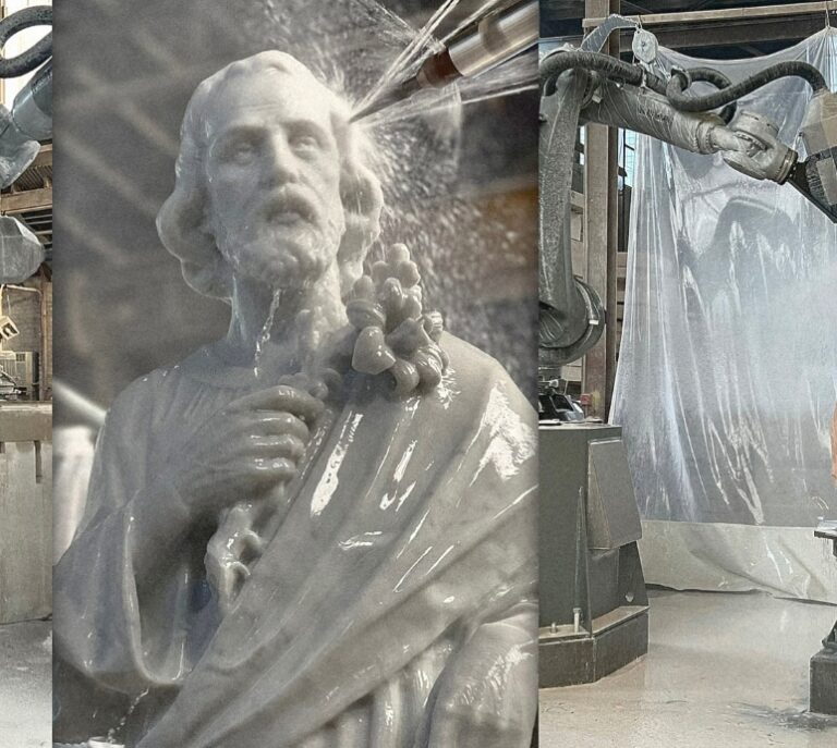 AI-Powered Robots Are Carving Sculpture From Stone. They Might Soon Be Changing The Way Buildings Are Built