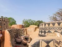 Historic Painted Houses Of Burkina Faso Endangered By Climate Change