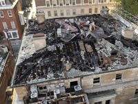 Repairs Underway At Building Which Caught Fire Just Months After Curtis Institute Bought It