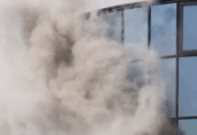 A Fire Engulfs Part Of The BBC’s Former Television Headquarters