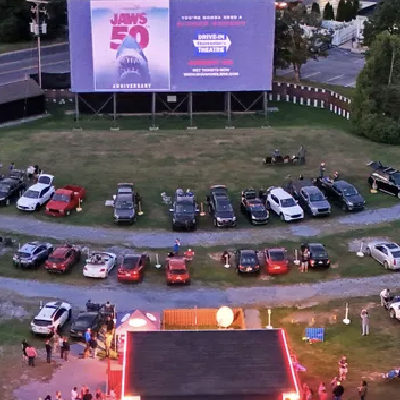 Romance, And A Road Trip, Led A Couple To Buy The World’s Oldest Drive-In Movie Theatre