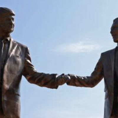 A Statue Of Trump And Epstein Won’t Get A Permit For Reinstallation On The National Malla