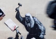 Latest Banksy Mural Will Be Removed From London Courts Building