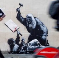 Latest Banksy Mural Will Be Removed From London Courts Building