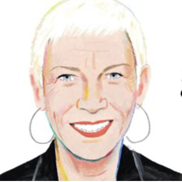 Why Annie Lennox Likes To Read Books Back To Front