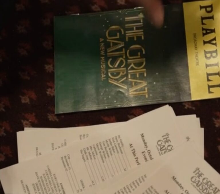 A Piece Of Broadway History Disappears: The Cast Change Inserts In Programs