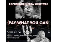 Fort Worth Opera Tries A Pay-What-You-Can Program
