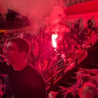 Anti-Israel Protestors Light Flares Inside Crowded Paris Concert Hall
