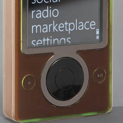 Pour One Out For The Zune, Which Somehow Never Threatened The IPod