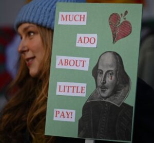 Striking British Library Workers Expose Dire Low Pay Consequences
