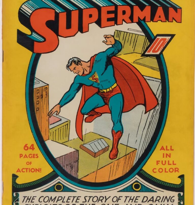 Superman Comic No.1 Sells For Record Price