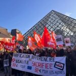A Portion Of The Louvre Reopens As Strikes Continue
