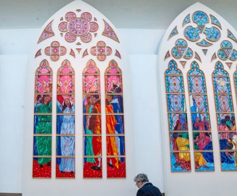 Controversial New Designs For Notre Dame’s Stained Glass Windows Go On Display