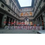 At Florence’s Uffizi Galleries, Temp Workers Protest: “No More Precarious Lives”
